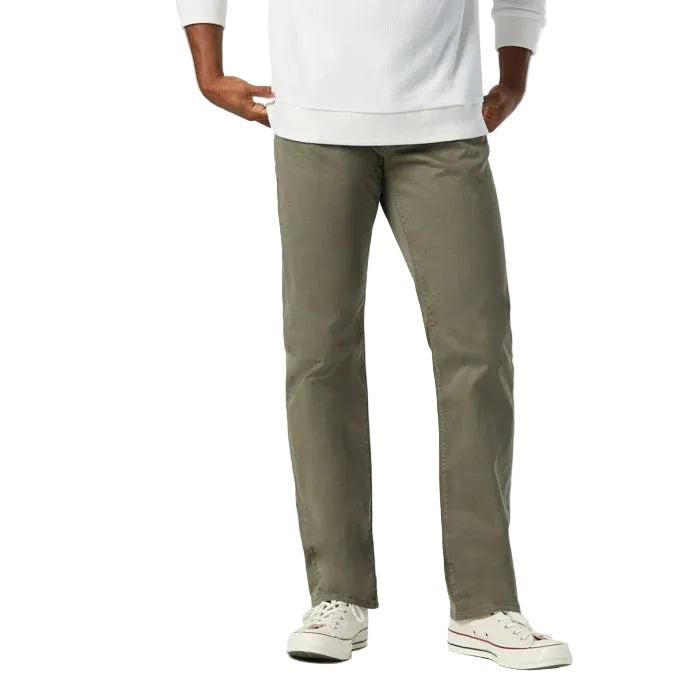 Mavi Men's Zach Straight Leg Twill Stretch Jeans-Men's Clothing-Dusty Olive Twill-28-30-Kevin's Fine Outdoor Gear & Apparel