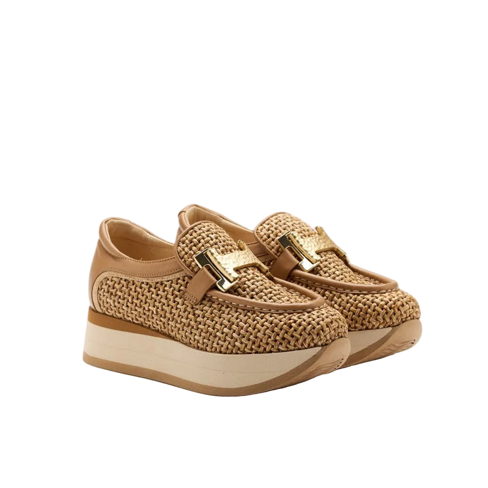 Softwaves Camille Wedge Slip On Sneaker-Women's Footwear-Noisette-EU 36 | US 6-Kevin's Fine Outdoor Gear & Apparel