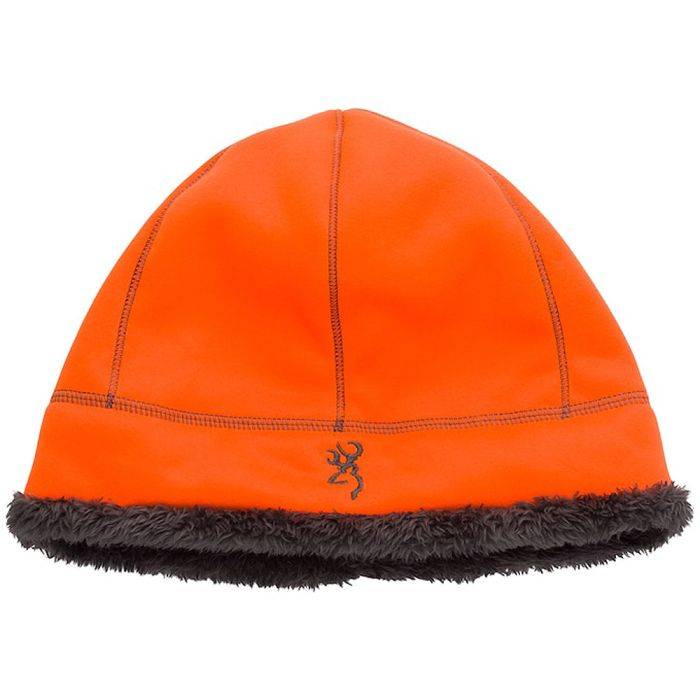 Browning High Pile Beanie-Blaze/Charcoal-Kevin's Fine Outdoor Gear & Apparel