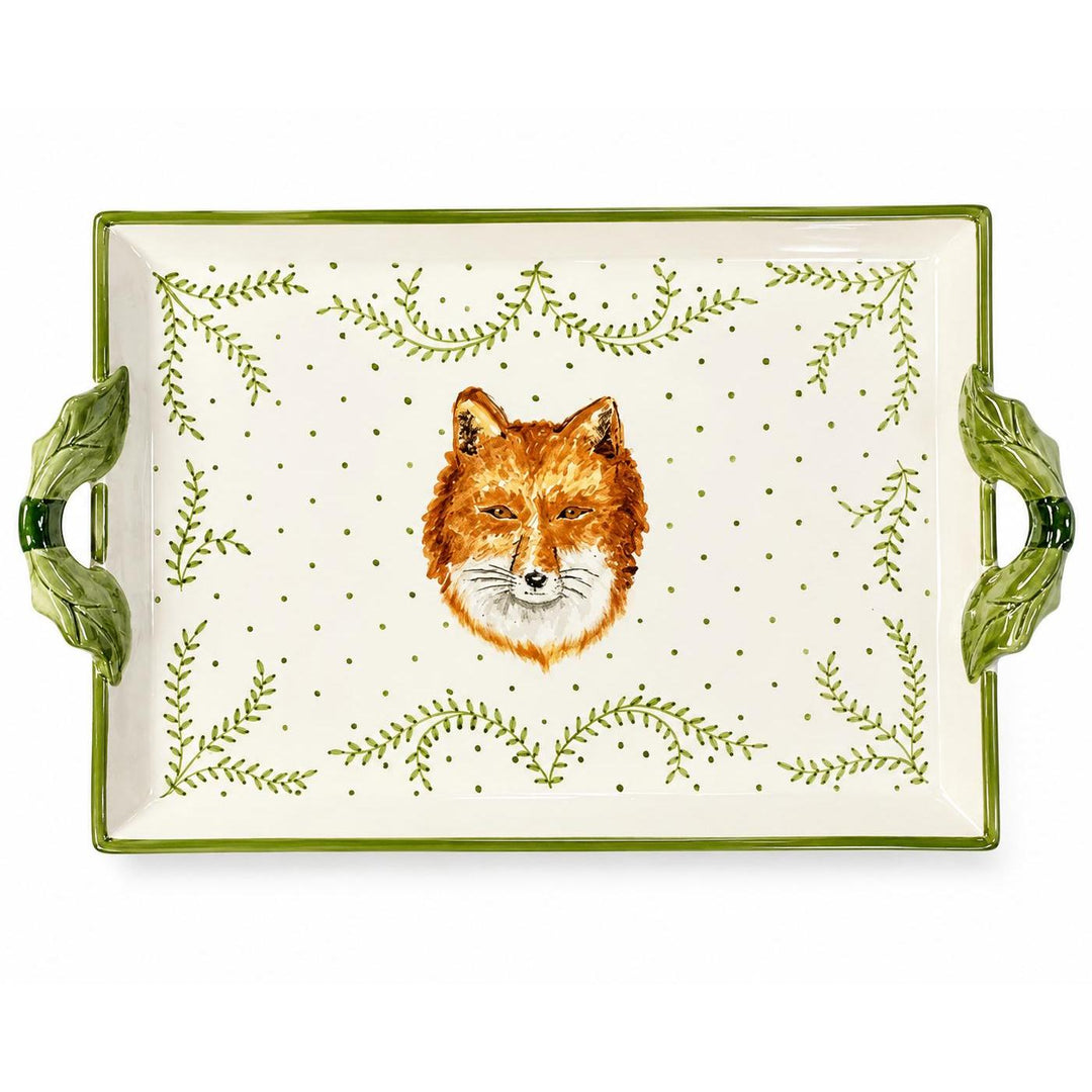Foxy Two Handled Tray