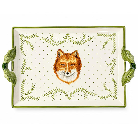 Foxy Two Handled Tray