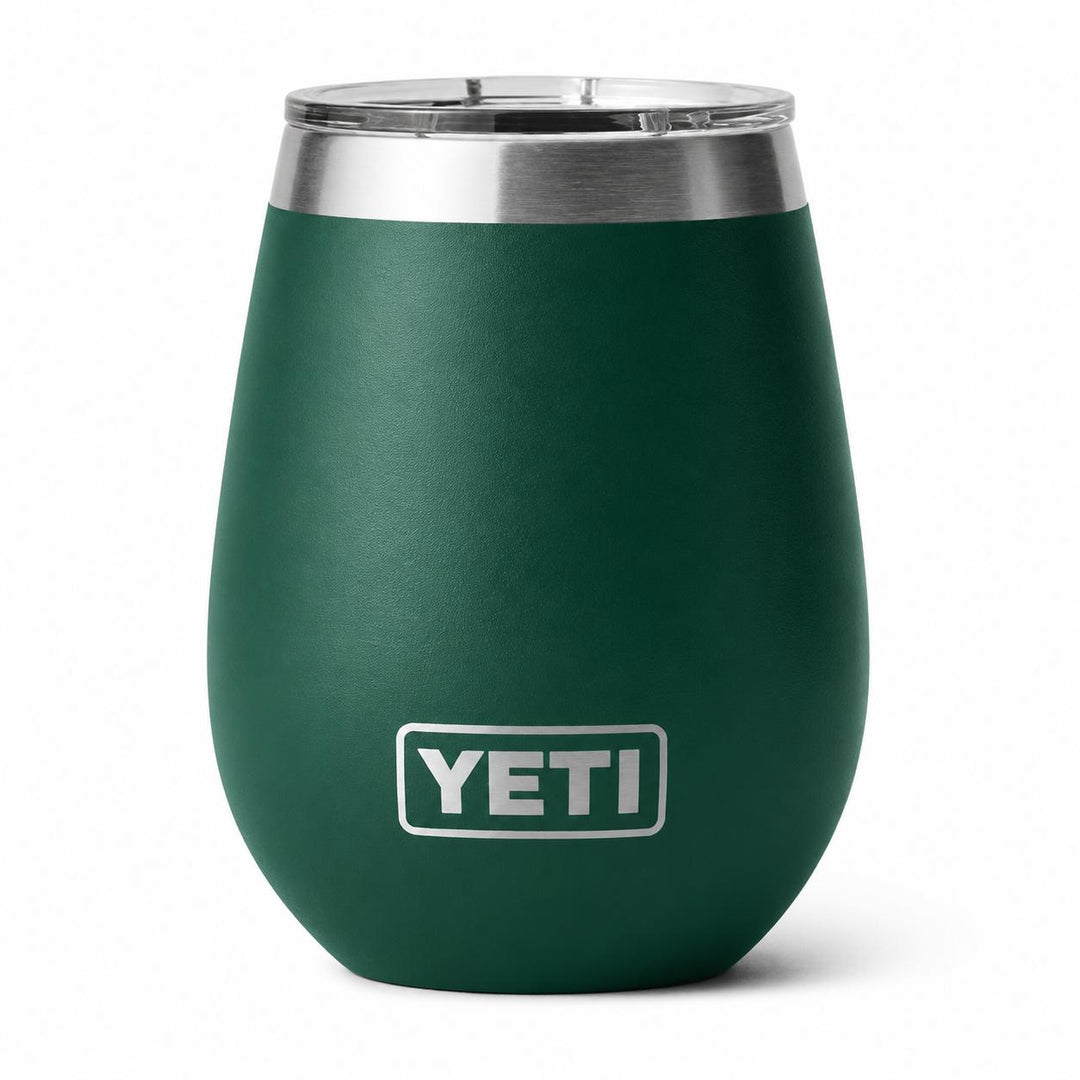 YETI Rambler 10 oz Wine Tumbler with MagSlider Lid-Hunting/Outdoors-Black Forest Green-Kevin's Fine Outdoor Gear & Apparel