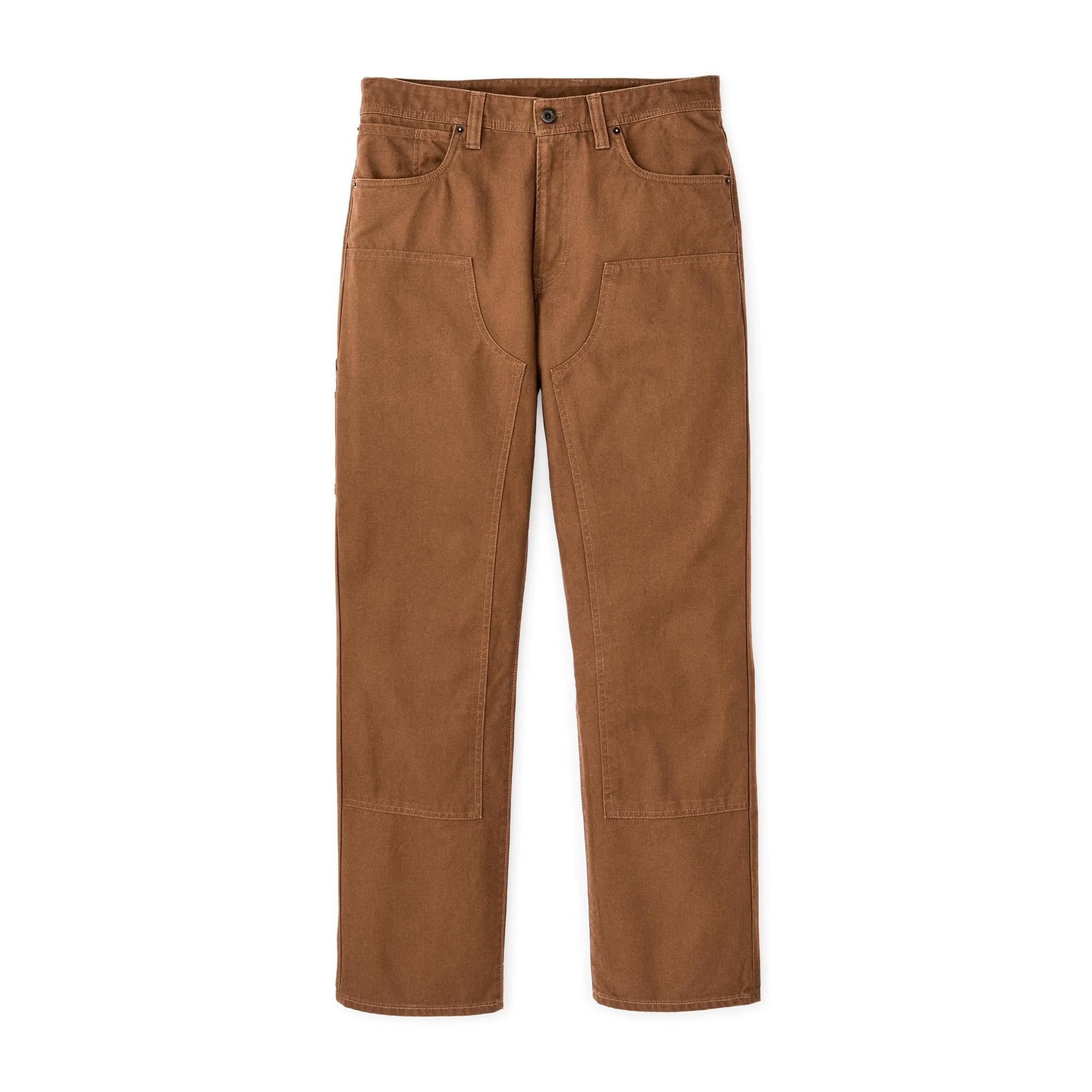 Filson Dry Tin Double Front Pants-Men's Clothing-Whiskey-30 x 32-Kevin's Fine Outdoor Gear & Apparel