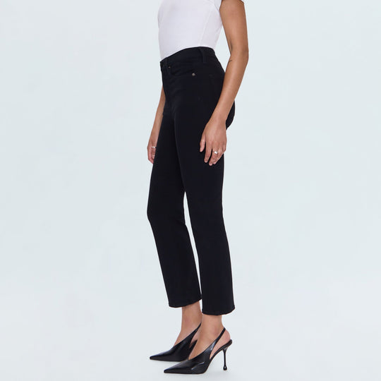 Pistola Women's Lennon High Rise Crop Boot Jeans-Women's Clothing-Noir-24/00-Kevin's Fine Outdoor Gear & Apparel