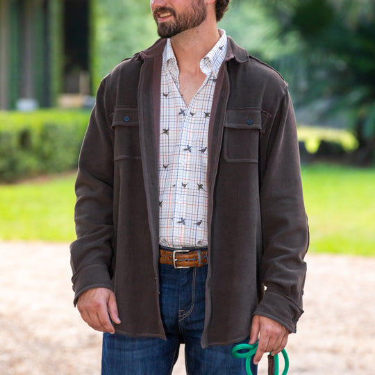 Kevin's Soft Sueded Shirt Jacket-Men's Clothing-Kevin's Fine Outdoor Gear & Apparel