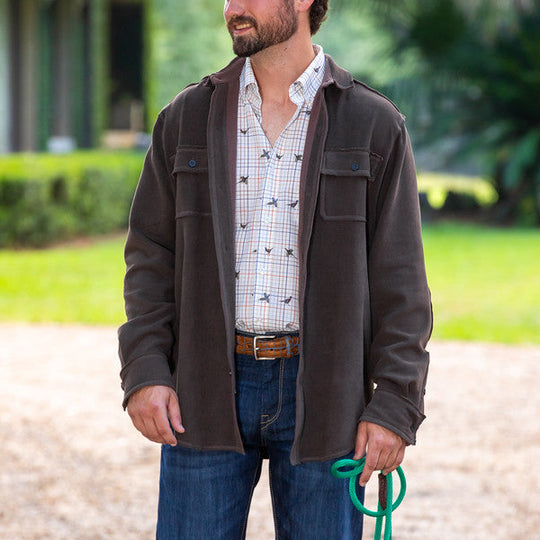 Kevin's Soft Sueded Shirt Jacket-Men's Clothing-Kevin's Fine Outdoor Gear & Apparel