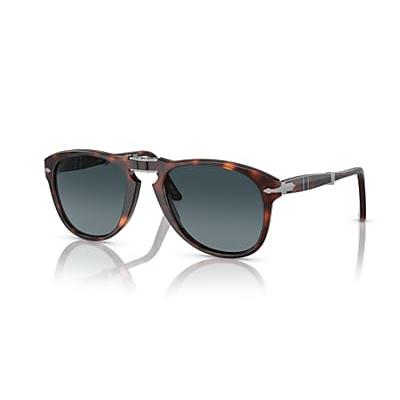 Persol PO00714 Original Polarized Sunglasses-Sunglasses-Havana-Gradient Blue-Kevin's Fine Outdoor Gear & Apparel