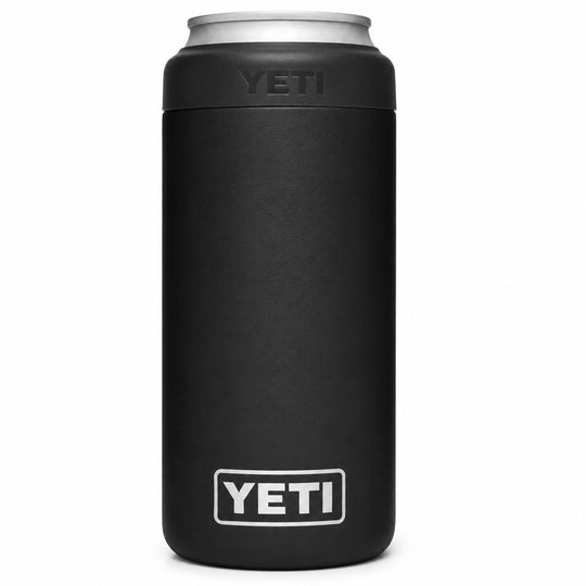 YETI Rambler 12 oz Colster Slim Can Insulator-Hunting/Outdoors-Black-Kevin's Fine Outdoor Gear & Apparel