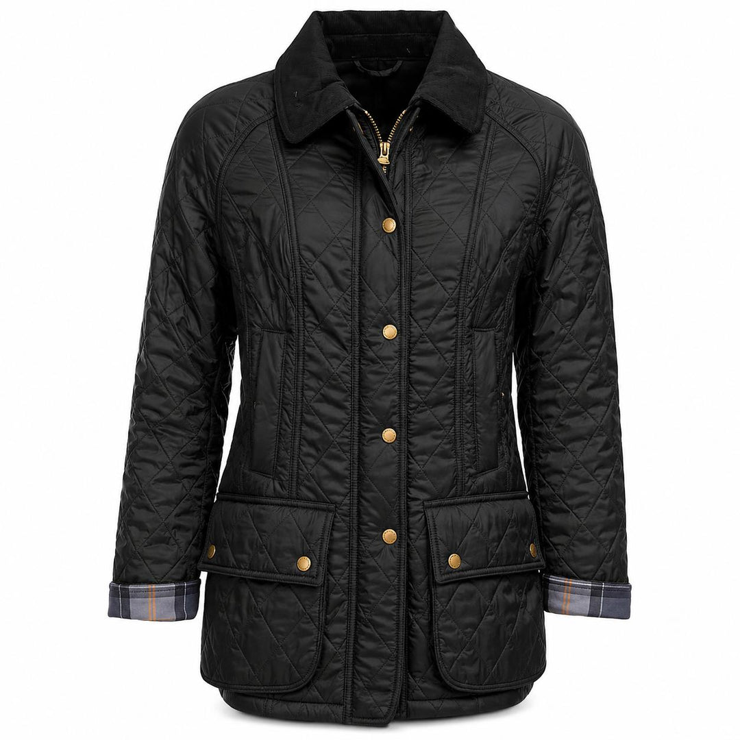 Barbour Women's Beadnell Polarquilt-Women's Clothing-Black-US 2/UK 6-Kevin's Fine Outdoor Gear & Apparel