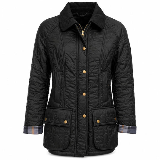 Barbour Women's Beadnell Polarquilt-Women's Clothing-Black-US 2/UK 6-Kevin's Fine Outdoor Gear & Apparel