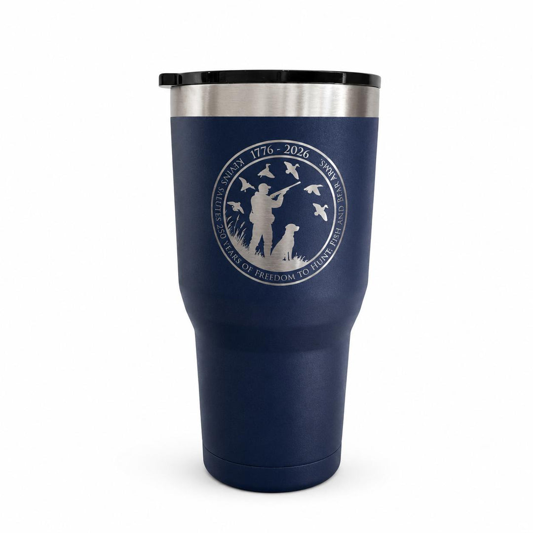 Kevin's Yukon Outfitters 250 Years Of Freedom 30 oz Tumbler-Lifestyle-Navy-Kevin's Fine Outdoor Gear & Apparel