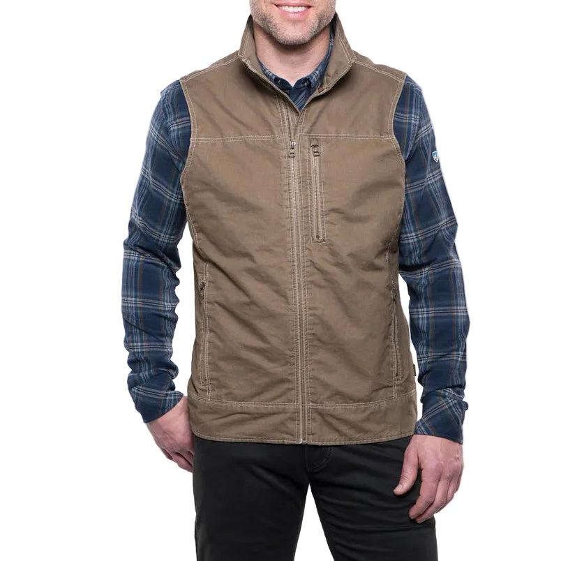 Kuhl Men's Burr Vest-Men's Clothing-Khaki-S-Kevin's Fine Outdoor Gear & Apparel