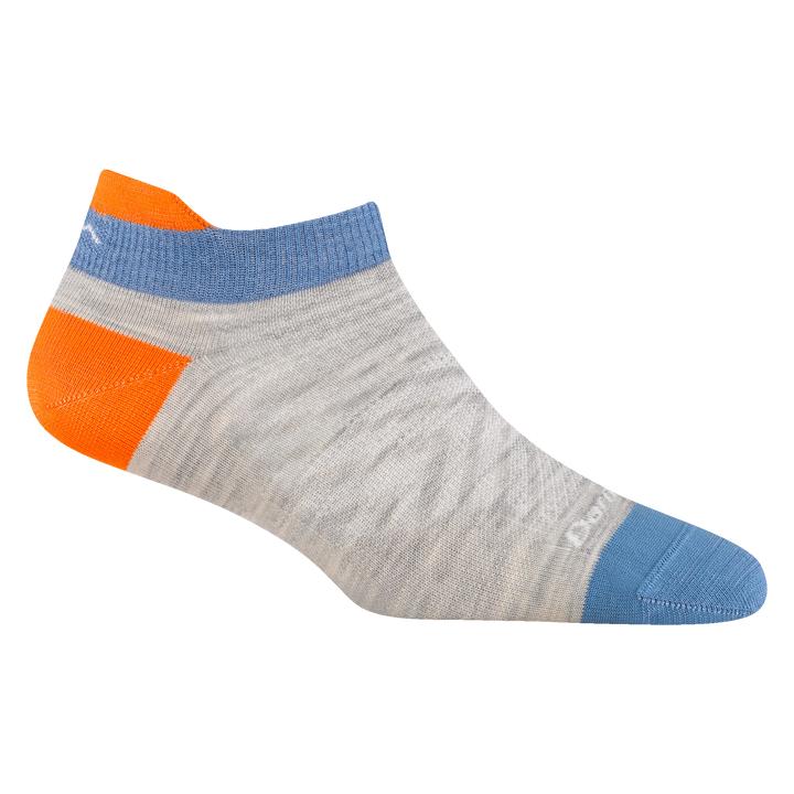Darn Tough Women's Run No Show Tab No Cushion Ultralight Running Sock-Women's Footwear-Zenith-M-Kevin's Fine Outdoor Gear & Apparel
