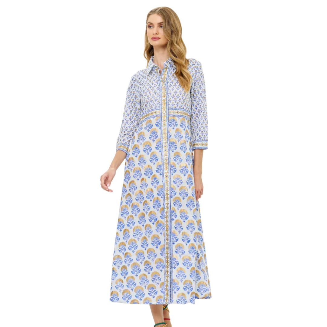 Oliphant Shirt Dress Maxi-Women's Clothing-Kevin's Fine Outdoor Gear & Apparel