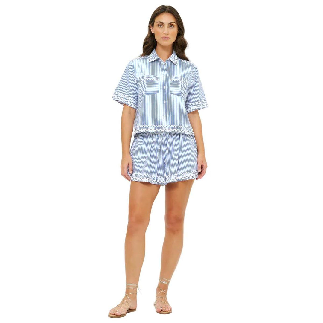 Oliphant Riley Shorts-Women's Clothing-Sconset Blue-XS-Kevin's Fine Outdoor Gear & Apparel