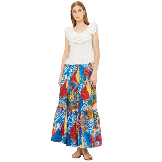 Oliphant Tiered Maxi Skirt-Women's Clothing-Kevin's Fine Outdoor Gear & Apparel