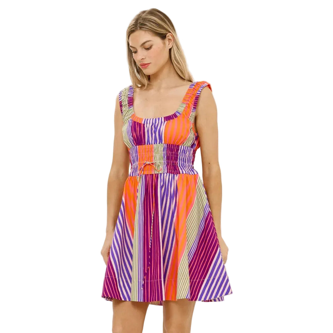 Oliphant Harper Mini Dress-Women's Clothing-Wolcott Multi-XS-Kevin's Fine Outdoor Gear & Apparel