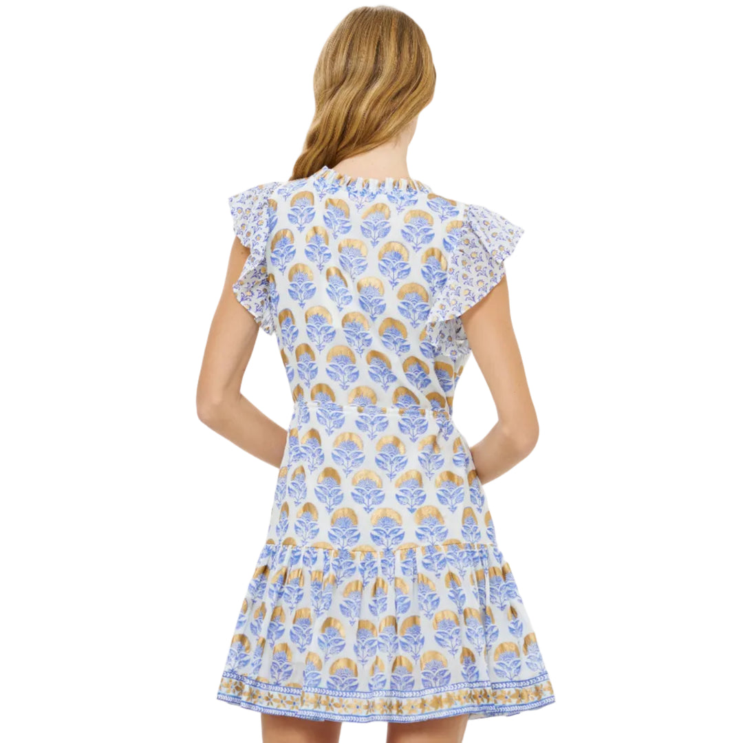 Oliphant Cinched Flirty Short Dress-Women's Clothing-Kevin's Fine Outdoor Gear & Apparel
