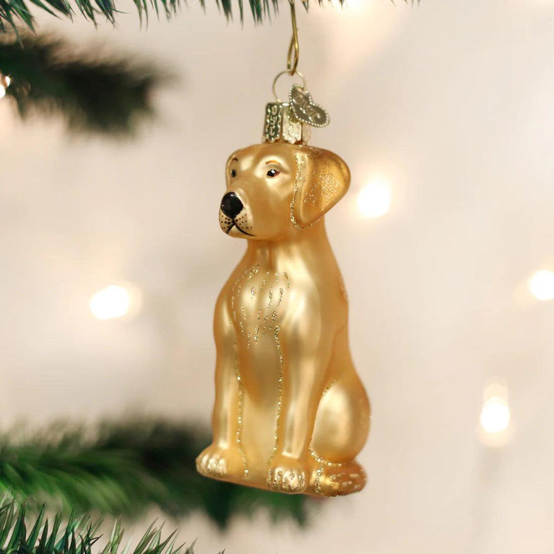 Yellow Labrador Ornament-Home/Giftware-Kevin's Fine Outdoor Gear & Apparel