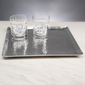 Hammered Square Tray 14"-Home/Giftware-Kevin's Fine Outdoor Gear & Apparel