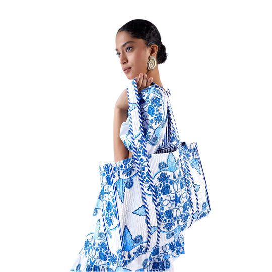 Beyond By Vera Voyager Tote-Women's Clothing-Nautilus Aqua-Kevin's Fine Outdoor Gear & Apparel