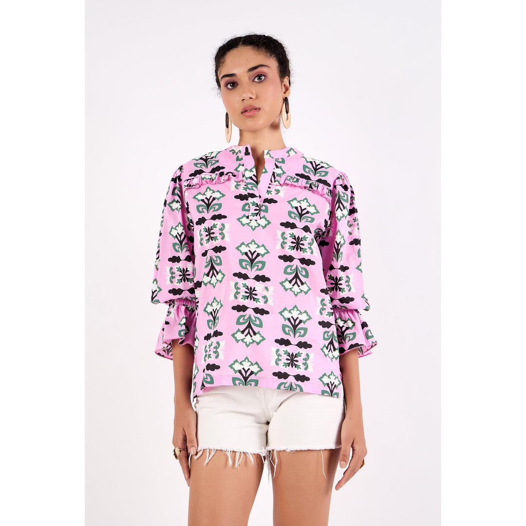 Women's Stella Cotton Top-Women's Clothing-Papillon Peony-XS-Kevin's Fine Outdoor Gear & Apparel