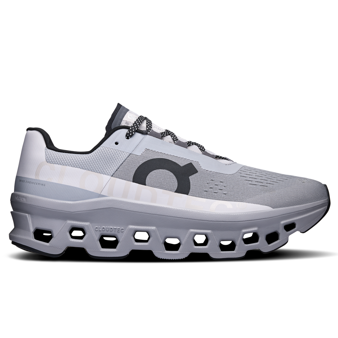 On Running Men's Cloud Monster Shoes-Footwear-Alloy | Silver-8-Kevin's Fine Outdoor Gear & Apparel