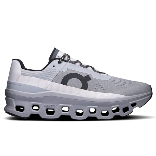 On Running Men's Cloud Monster Shoes-Footwear-Alloy | Silver-8-Kevin's Fine Outdoor Gear & Apparel