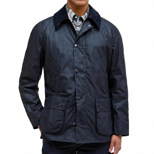 Barbour Washed Ashby Wax Jacket-Men's Clothing-Kevin's Fine Outdoor Gear & Apparel