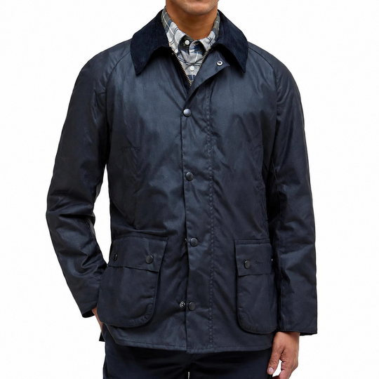 Barbour Washed Ashby Wax Jacket-Men's Clothing-Kevin's Fine Outdoor Gear & Apparel