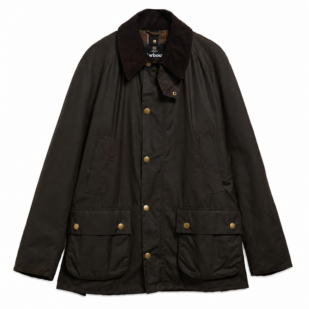 Barbour Washed Ashby Wax Jacket-Men's Clothing-Kevin's Fine Outdoor Gear & Apparel