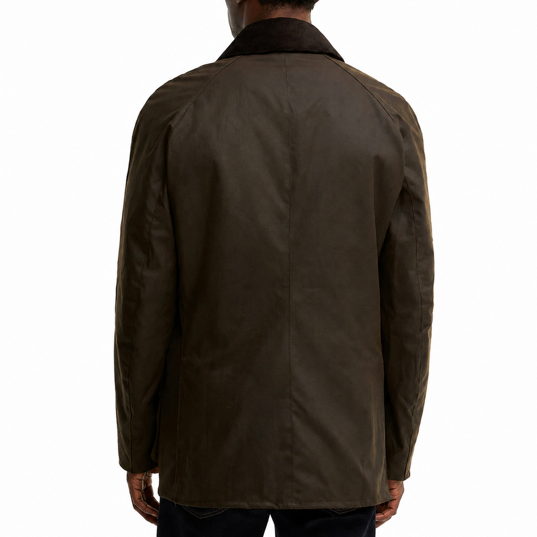 Barbour Washed Ashby Wax Jacket-Men's Clothing-Kevin's Fine Outdoor Gear & Apparel