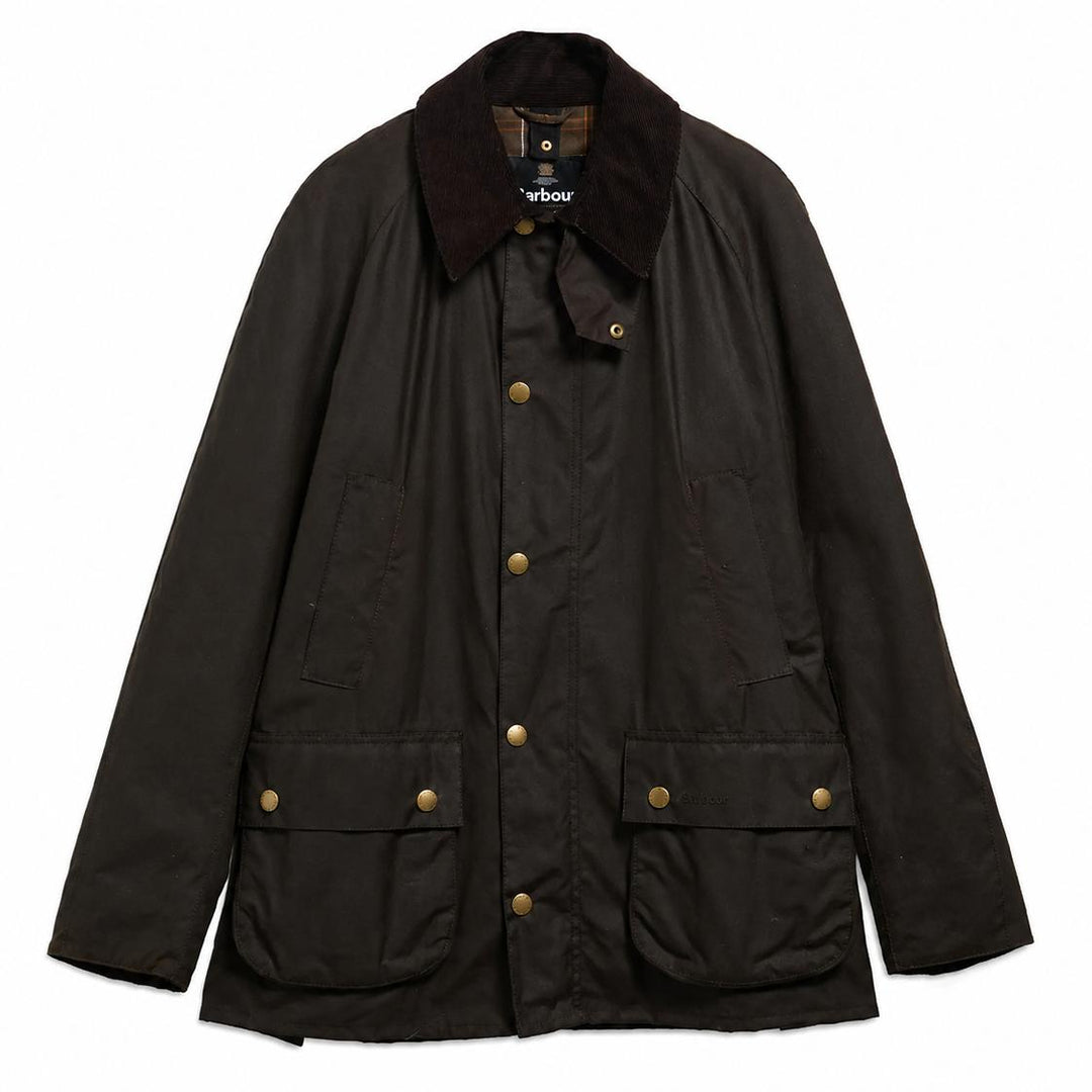 Barbour Washed Ashby Wax Jacket-Men's Clothing-Kevin's Fine Outdoor Gear & Apparel