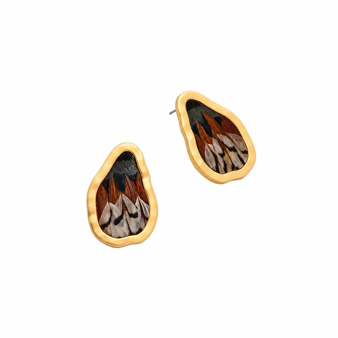 Brackish Keegan Large Organic Stud Earring-Jewelry-Kevin's Fine Outdoor Gear & Apparel