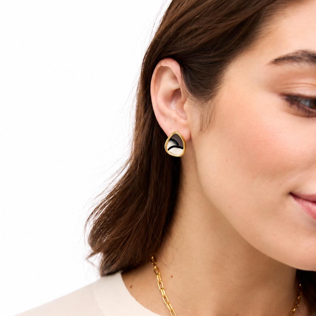 Brackish Christine Organic Stud Earrings-Women's Jewelry-Kevin's Fine Outdoor Gear & Apparel