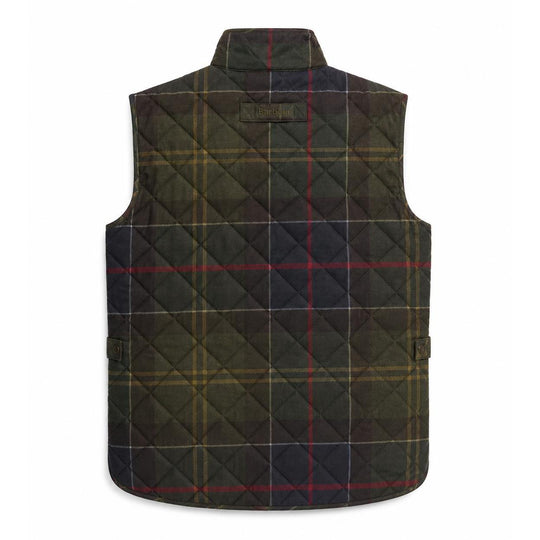 Barbour Icons Tartan Lowerdale Quilted Gilet-Men's Clothing-Kevin's Fine Outdoor Gear & Apparel