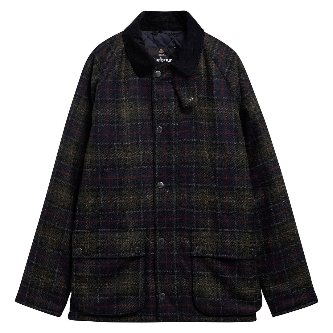 Barbour Tartan Bedale Wool Jacket-Men's Clothing-Kevin's Fine Outdoor Gear & Apparel