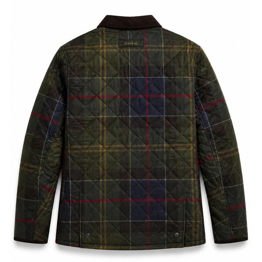 Barbour Icons Tartan Heritage Liddesdale Quilted Jacket-Men's Clothing-Kevin's Fine Outdoor Gear & Apparel