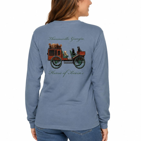 Kevin's Quail Wagon Long Sleeve T-Shirt-Men's Clothing-Kevin's Fine Outdoor Gear & Apparel
