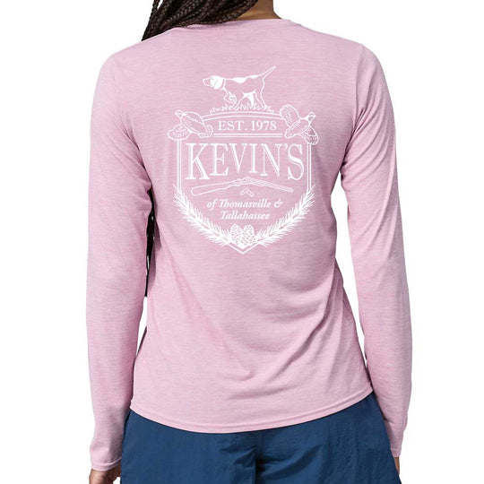 Kevin's Women's Patagonia Long Sleeve Crest Cool Crewneck-Men's Clothing-Milkweed Mauve-S-Kevin's Fine Outdoor Gear & Apparel