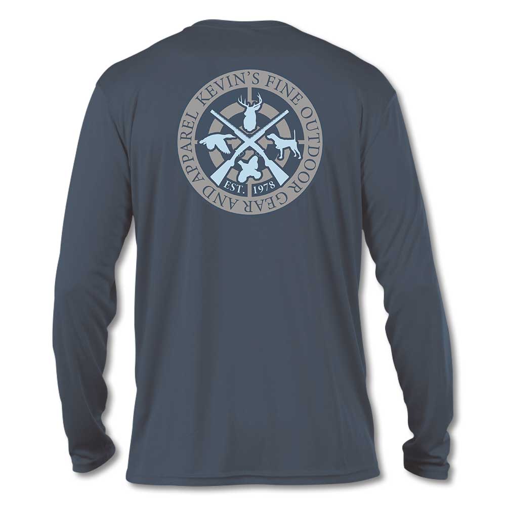 Kevin's Logo Performance Tee-CARBON-S-Kevin's Fine Outdoor Gear & Apparel