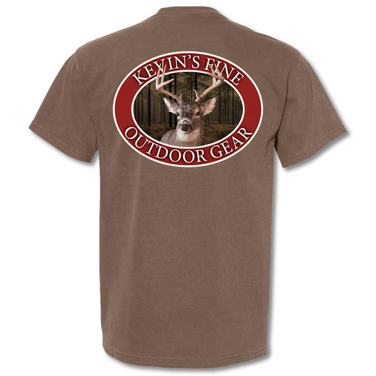 Kevin's Vintage Buck Ring Short Sleeve T-Shirt-Men's Clothing-Kevin's Fine Outdoor Gear & Apparel