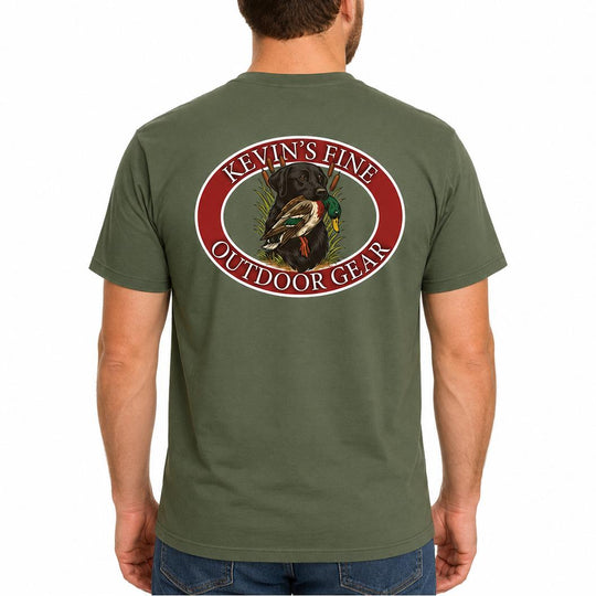 Kevin's Vintage Lab Ring Short Sleeve T-Shirt-Men's Clothing-Kevin's Fine Outdoor Gear & Apparel