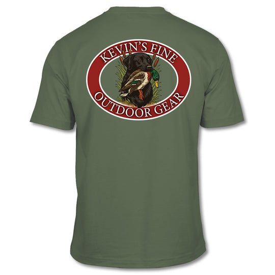 Kevin's Vintage Lab Ring Short Sleeve T-Shirt-Men's Clothing-Kevin's Fine Outdoor Gear & Apparel