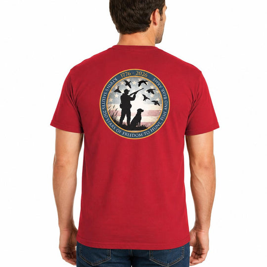 Kevin's 250 Years Of Freedom Short Sleeve T-Shirt-Men's Clothing-Kevin's Fine Outdoor Gear & Apparel