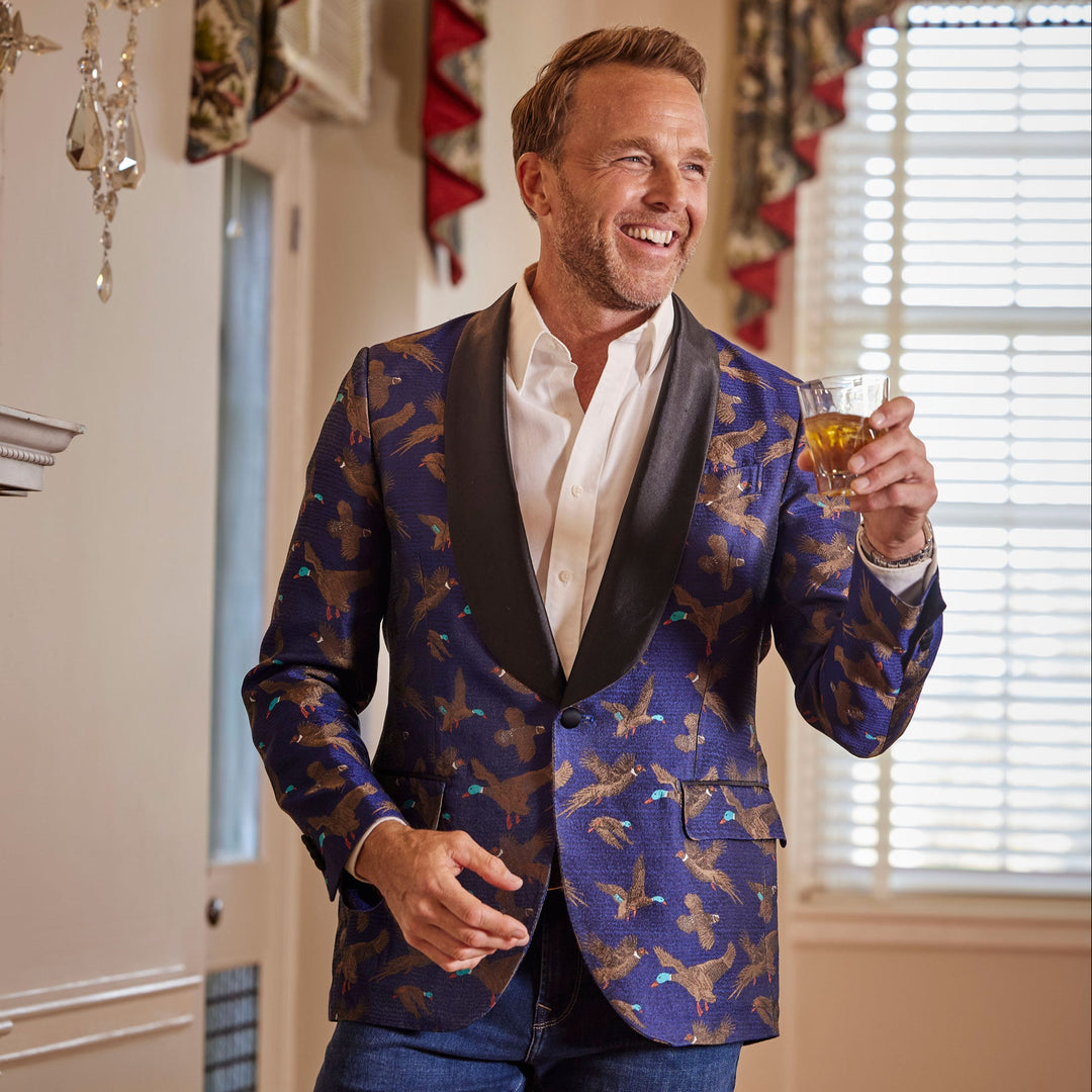 Kevin's Finest Silk Gamebirds Dinner Jacket