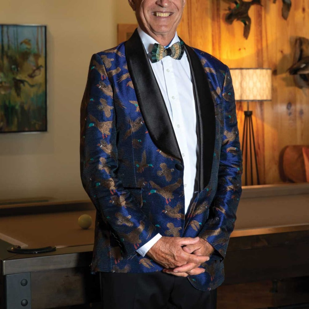 Kevin's Finest Silk Gamebirds Dinner Jacket Kevin's Finest Silk Gamebirds Dinner Jacket