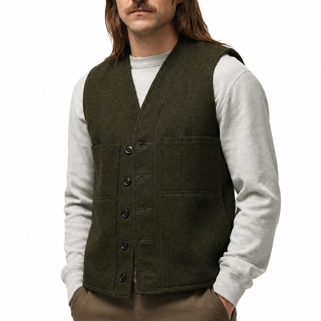 Filson Mackinaw Wool Vest-Men's Clothing-Kevin's Fine Outdoor Gear & Apparel