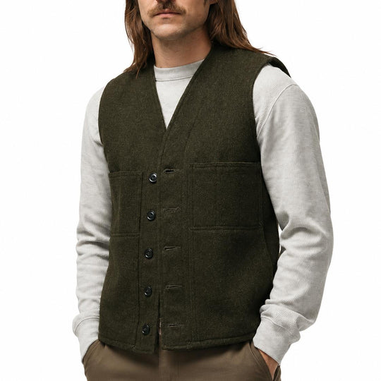 Filson Mackinaw Wool Vest-Men's Clothing-Kevin's Fine Outdoor Gear & Apparel