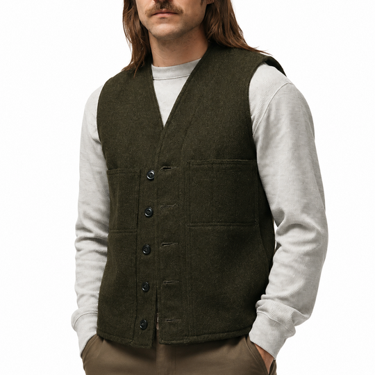 Filson Mackinaw Wool Vest-Men's Clothing-Kevin's Fine Outdoor Gear & Apparel